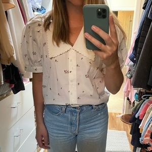 Levi’s Statement Collar Blouse